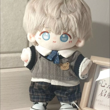 Búp Bê Cotton 20cm Preppy Dễ Thương: Bộ Quần Áo Sang Trọng, Quà Tặng 107k 8