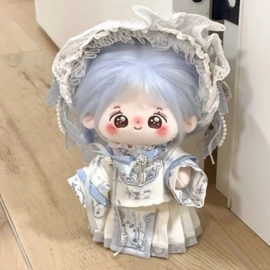 Búp Bê Cotton 20cm Quần Áo Bé Cổ Phù Hợp Quà Tặng Thay Thế Đồ Ăn Mặc Trung Quốc 4