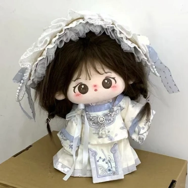 Búp Bê Cotton 20cm Quần Áo Bé Cổ Phù Hợp Quà Tặng Thay Thế Đồ Ăn Mặc Trung Quốc 5