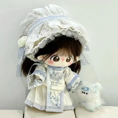 Búp Bê Cotton 20cm Quần Áo Bé Cổ Phù Hợp Quà Tặng Thay Thế Đồ Ăn Mặc Trung Quốc 6