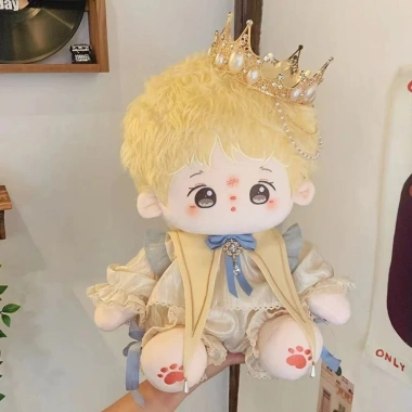 Búp Bê Cotton 40cm Hoàng Tử Bé – Bộ Đồ Ngủ Dễ Thương, Không Xương, Phù Hợp Quần Áo Bé – Giá 213.320₫