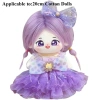 Búp Bê Flazea 20cm Đồ Công Chúa 20 Kiểu Váy Cotton Dễ Thương Băng Đô EXO 2