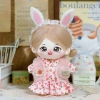 Búp Bê Flazea 20cm Đồ Công Chúa 20 Kiểu Váy Cotton Dễ Thương Băng Đô EXO 5