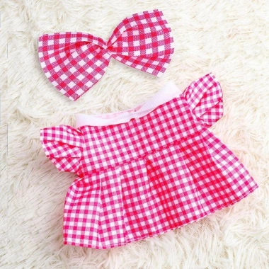 Búp Bê Flazea 20cm Đồ Công Chúa 20 Kiểu Váy Cotton Dễ Thương Băng Đô EXO 6