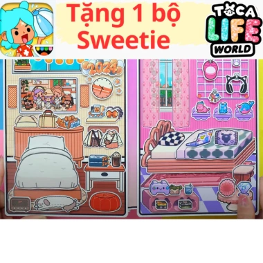 Búp bê giấy Avatar Pazu vs Toca Boca Quiet Book Happyfunny – Giá 99.000 VND, giảm, hỗ trợ sáng tạo