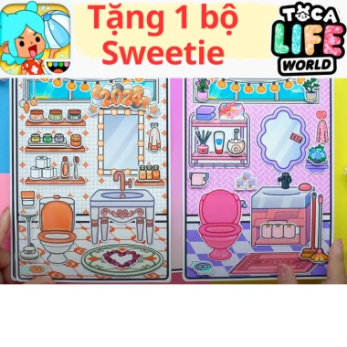 Búp bê giấy Avatar Pazu vs Toca Boca Quiet Book Happyfunny – Giá 99.000 VND, giảm, hỗ trợ sáng tạo