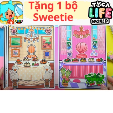 Búp bê giấy Avatar Pazu vs Toca Boca Quiet Book Happyfunny – Giá 99.000 VND, giảm, hỗ trợ sáng tạo