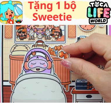 Búp bê giấy Avatar Pazu vs Toca Boca Quiet Book Happyfunny – Giá 99.000 VND, giảm, hỗ trợ sáng tạo