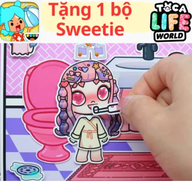 Búp bê giấy Avatar Pazu vs Toca Boca Quiet Book Happyfunny – Giá 99.000 VND, giảm, hỗ trợ sáng tạo
