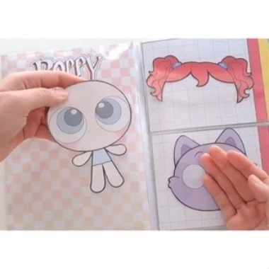 Búp bê giấy Poppy Play Time - Đồ chơi bóc dán thủ công dễ thương, chỉ 73.750₫ 6 Búp bê giấy Poppy Play Time - Đồ chơi bóc dán thủ công dễ thương, chỉ 73.750₫ 6