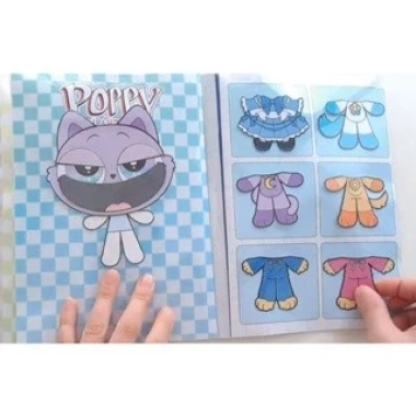Búp bê giấy Poppy Play Time - Đồ chơi bóc dán thủ công dễ thương, chỉ 73.750₫ 8 Búp bê giấy Poppy Play Time - Đồ chơi bóc dán thủ công dễ thương, chỉ 73.750₫ 8