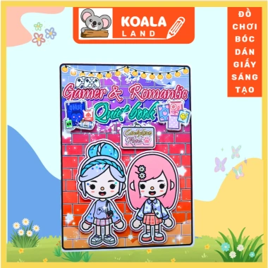 Búp bê giấy thủ công bóc dán Ngôi nhà Game - Đồ chơi Romantic DIY giá 96.000₫ 2 Búp bê giấy thủ công bóc dán Ngôi nhà Game - Đồ chơi Romantic DIY giá 96.000₫ 2