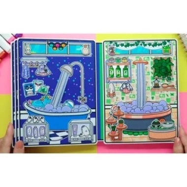 Búp bê giấy thủ công bóc dán Ngôi nhà Game - Đồ chơi Romantic DIY giá 96.000₫ 6 Búp bê giấy thủ công bóc dán Ngôi nhà Game - Đồ chơi Romantic DIY giá 96.000₫ 6