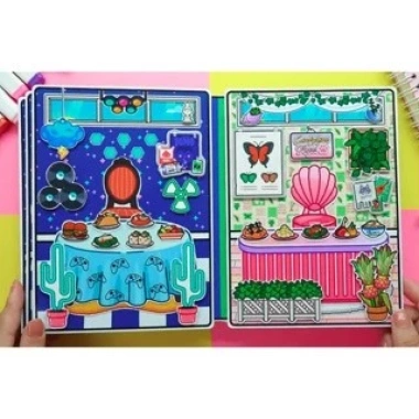Búp bê giấy thủ công bóc dán Ngôi nhà Game - Đồ chơi Romantic DIY giá 96.000₫ 7 Búp bê giấy thủ công bóc dán Ngôi nhà Game - Đồ chơi Romantic DIY giá 96.000₫ 7