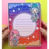 Búp bê giấy thủ công bóc dán Ngôi nhà Game - Đồ chơi Romantic DIY giá 96.000₫ 8