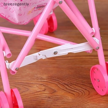Búp bê Pram Giả Vờ: Xe đẩy nhựa nhẹ nhàng, ổn định cho bé trai & bé gái