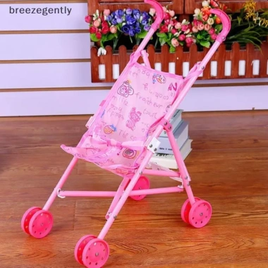 Búp bê Pram Giả Vờ: Xe đẩy nhựa nhẹ nhàng, ổn định cho bé trai & bé gái