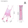 Búp bê Pram Giả Vờ: Xe đẩy nhựa nhẹ nhàng, ổn định cho bé trai & bé gái 9
