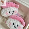Búp bê sang trọng Sushi nhồi bông mềm - Móc khóa ô tô, mặt dây chuyền, túi học, quà tặng cặp đôi, COD 46.530đ 5