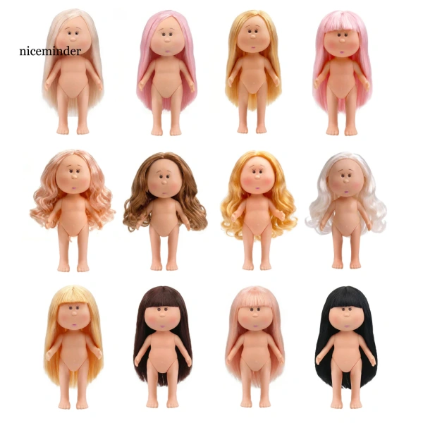 Hình ảnh sản phẩm Búp bê trẻ em 24cm kiểu khoai tây - BJD cao su mềm, di chuyển, khớp nối, quà tặng