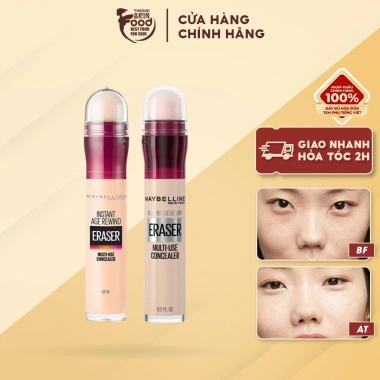 Bút Che Khuyết Điểm Maybelline Instant Age Rewind Eraser SPF30 6ml - Đánh Tan Nếp Nhăn, Giá 248.000 VND