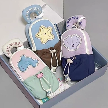 Bút chì AWNGD + Túi đựng bút đa lớp di động, chống bẩn, dung tích lớn - Quà tặng đa năng 82.296₫