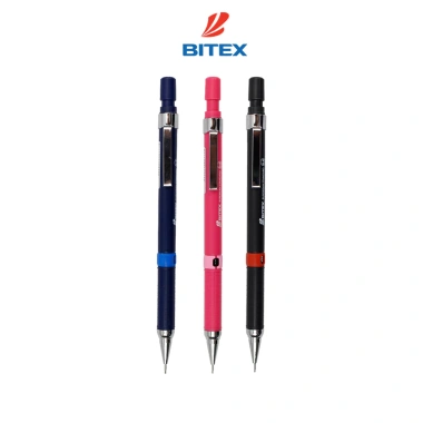 Bút chì bấm Bitex MP05 0.5mm - Màu ngẫu nhiên, Giá 14.200 VND, Siêu mỏng, Bền lâu