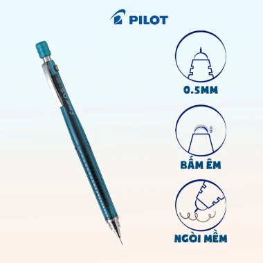 Bút chì bấm Pilot H-325-NC cao cấp – Viết mượt, bền bỉ, giảm giá 18% chỉ 76.300₫