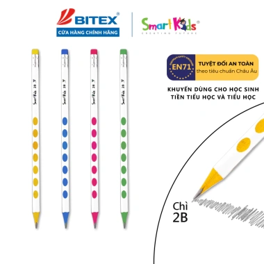 Bút chì định vị Smartkids Gira PC22 2B - Hộp 12 cây, giá ưu đãi 66.000₫, chất lượng cho học sinh 2