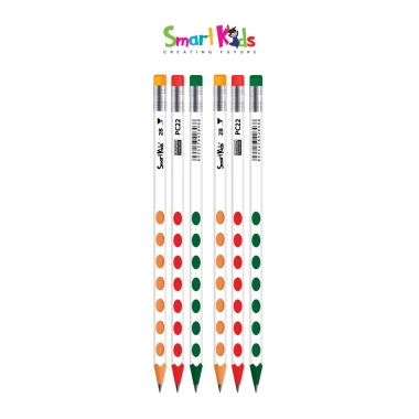 Bút chì định vị Smartkids Gira PC22 2B - Hộp 12 cây, giá ưu đãi 66.000₫, chất lượng cho học sinh 6