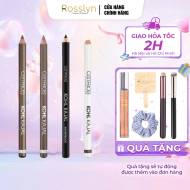 Bút chì kẻ mắt Catrice Kohl Kajal 4 màu chất mềm, chống thấm 1,1g – Chính Hãng 110k