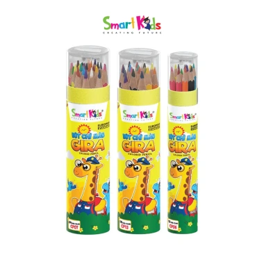 Bút chì màu Smartkids Gira 12/18/24 – Dành cho bé 6‑12 tuổi, an toàn, giá 36.000đ 2 Bút chì màu Smartkids Gira 12/18/24 – Dành cho bé 6‑12 tuổi, an toàn, giá 36.000đ 2