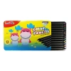 Bút chì màu Smartkids SK-CP3.001 12 màu, hộp kim loại, thân gỗ đen - Giá chỉ 39.300₫