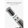 Bút laser chơi với mèo SMILING SHARK LS-307B màu xanh lá cây usb di động có thể sạc lại 7