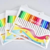 Bút lông màu Fiber Pen FP-01 FP-C03 12-20 màu Thiên Long Colokit - Giá 35.000, bút highlight đa sắc