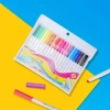 Bút lông màu Fiber Pen FP-01 FP-C03 12-20 màu Thiên Long Colokit - Giá 35.000, bút highlight đa sắc 6