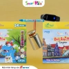Bút sáp màu SMARTKIDS Dino 12/18/24 màu - Giá chỉ 10.000đ, giảm 2.100đ, an toàn cho trẻ 3