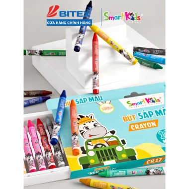 Bút Sáp Zebby 12/18/24 Màu Sắc Tươi Sáng cho Mẫu Giáo - Smartkids Giá 13.700₫