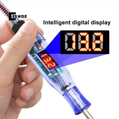 Bút thăm dò ô tô CISWGE 5V-120V màn hình kỹ thuật số đo DC 2V-48V, chẩn đoán nhanh, giá ưu đãi 73.700 VND