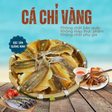 Cá chỉ vàng khô Quảng Ninh 500g 1kg - Giá chỉ 130k, mềm thịt, thơm ngon, HaiSanVungVinh 2 Cá chỉ vàng khô Quảng Ninh 500g 1kg - Giá chỉ 130k, mềm thịt, thơm ngon, HaiSanVungVinh 2