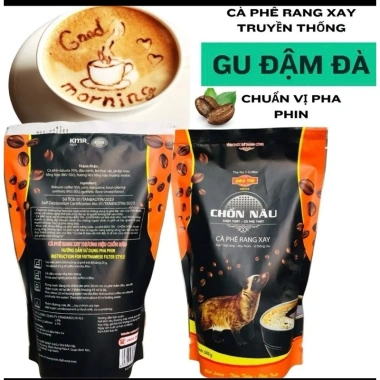 Cà Phê Chồn Nâu Bảo Tín 500g - Giá Rẻ 54999đ, Vị Đắng Dịu, Hương Moka Thơm Ngon 6
