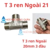 Cà rá inox ren ngoài - ren trong 27/21, kích thước 20-25mm, măng xông NK02, giá 11.020đ 7
