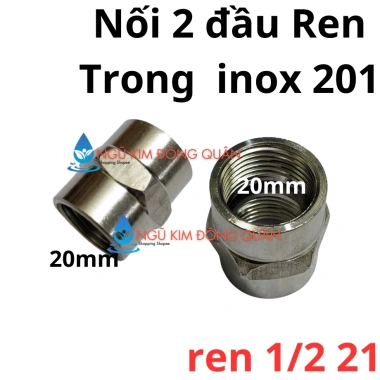 Cà rá inox ren ngoài - ren trong 27/21, kích thước 20-25mm, măng xông NK02, giá 11.020đ 9 Cà rá inox ren ngoài - ren trong 27/21, kích thước 20-25mm, măng xông NK02, giá 11.020đ 9