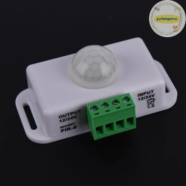 Cảm biến chuyển động PIR hồng ngoại 12-24V 8A tự động cho đèn LED VN - Giá ưu đãi 92.730₫