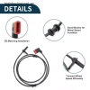 Cảm biến tốc độ bánh xe ABS sau trái/phải cho W211 C219 CLS280/350/500 E200/E240/E280/E320 - Giá chỉ 206.910 VND HOT 6