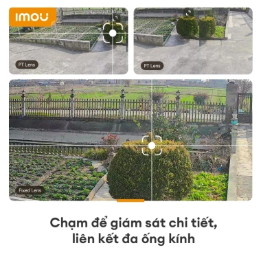 Camera 3 Mắt Imou Cruiser Triple S7UP Ngoài Trời Xoay 360 2 Khe Thẻ Nhớ 3 Mắt Độc Lập Giá 2.167.000đ 7
