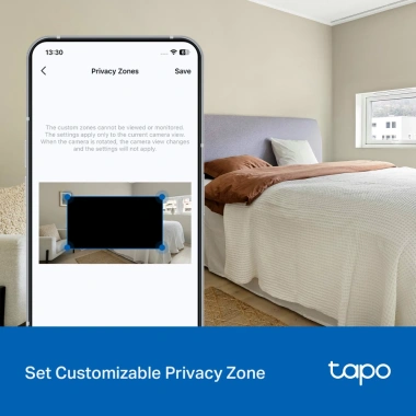 Camera 360 AI Tapo C206 TP-Link - Xoay 360, Nhận Diện AI, Xem Ban Đêm, Giá 608k