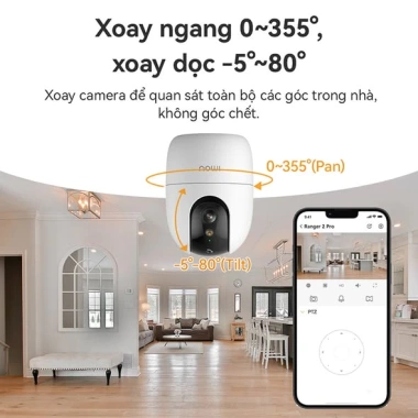 Camera 3M Imou A32 Pro Trong Nhà - Night Vision 1.080p, AI Phát hiện, Wi‑Fi, Giá chỉ 548.000₫