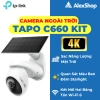 Camera AI 4K Tapo C660 - Xoay, Pin 10.000mAh, Sạc Năng Lượng Mặt Trời, Giá 2.794.000₫