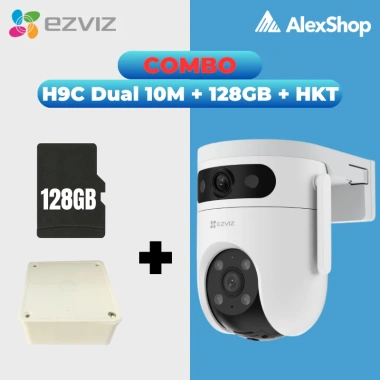 Camera Ezviz 2 Mắt H9C Dual 10M/6M và Thẻ 128GB - Hộp Kỹ Thuật Ngoại Thất Giá Ưu Đãi 9 Camera Ezviz 2 Mắt H9C Dual 10M/6M và Thẻ 128GB - Hộp Kỹ Thuật Ngoại Thất Giá Ưu Đãi 9